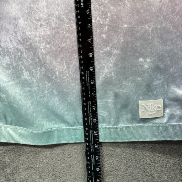 Nike Women Pastel Velour Hoodie Rainbow Velvet Cozy Sporty Plus Size 1X E114 - Picture 6 of 8